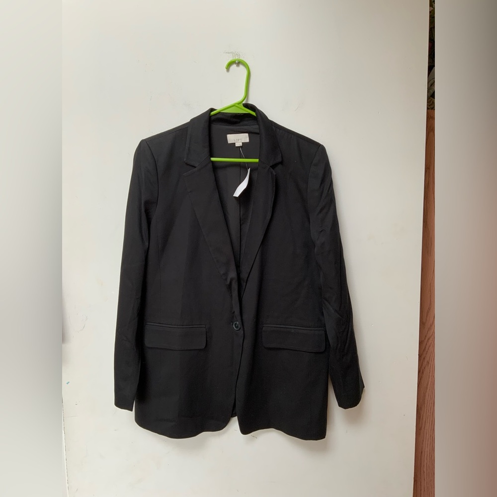 Loft Black Blazer NWT